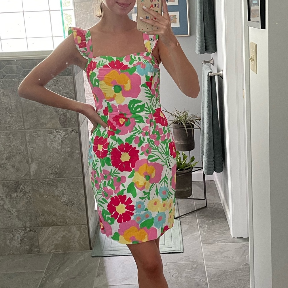 LILLY PULITZER RARE PRINT SARAFINA DRESS (ants on parade)